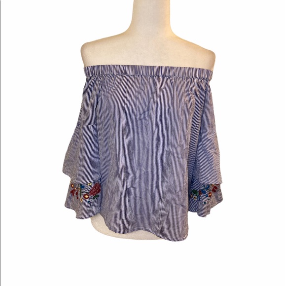 Rebellion Tops - 3 for $15 off shoulder top